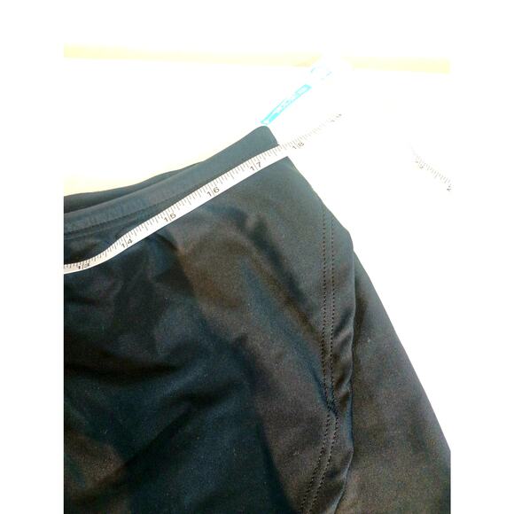 NWT NEW DIRECTIONS BLACK SWIM SKIRT BOTTOM XL Wrap Skirt Style - Picture 4 of 7